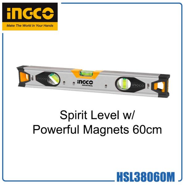 600mm Thước thủy từ tính (nam châm) INGCO HSL38060M