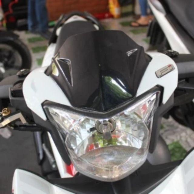 Ốp đầu đèn kính chắn gió dành cho exciter 135,150