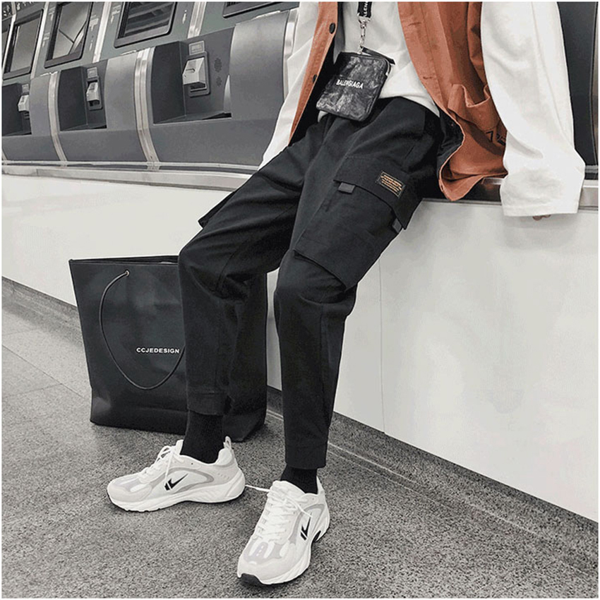 (chất kaki L1) Quần Jogger Túi Hộp Nam Đơn Giản Cá Tính Mẫu Hot Trend 2024 Thời Trang 4MENHN JOGGER NAM 9000056C3