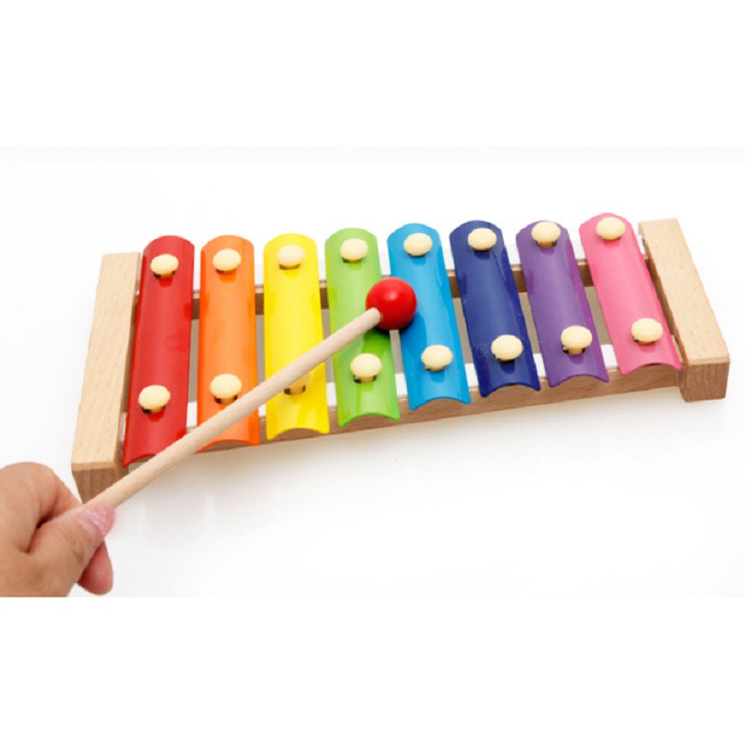 Nhạc cụ Đàn Gõ Xylophone 8 Thanh Cho Bé