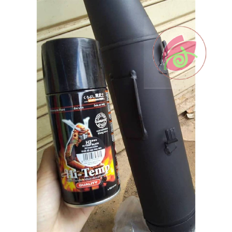 H1 H2 Sơn Samurai Chịu nhiệt màu bạc hoặc màu đen mờ