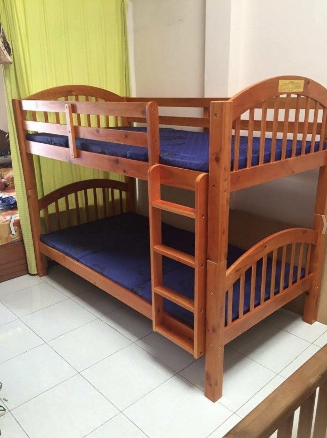 Giường Tầng Gỗ Tự Nhiên 030 (Vàng)