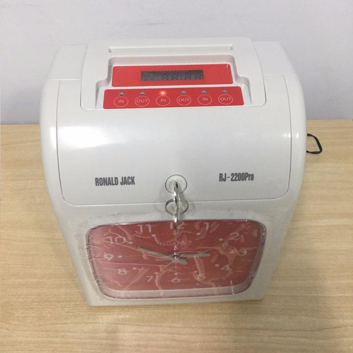 Máy chấm công thẻ giấy Ronald Jack RJ-2200Pro