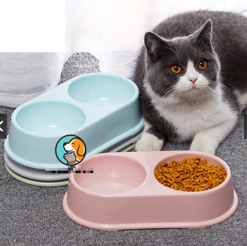 Tô, bát ăn uống đôi cho chó mèo thú cưng loại size lớn