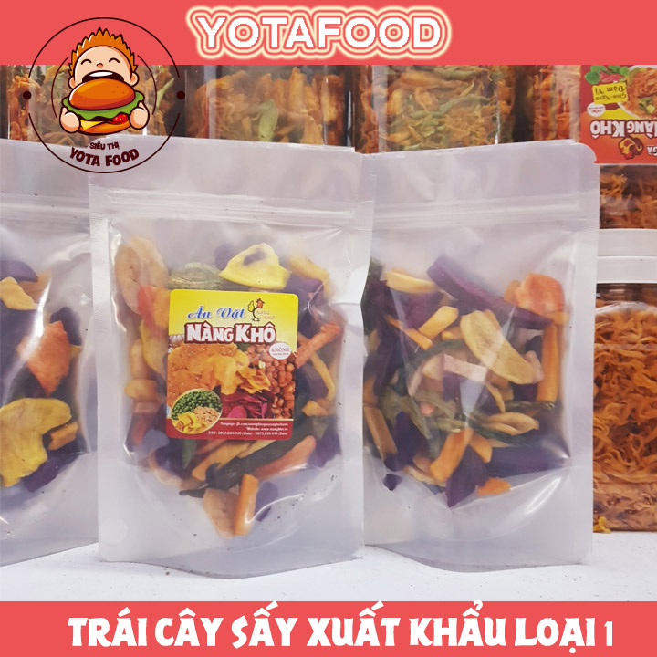 Trái Cây Sấy ( Thập Cẩm Sấy hàng vụn)  Đủ vị - 100Gr