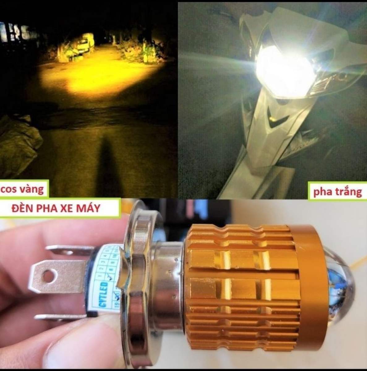 ĐÈN PHA SIÊU SÁNG XE MÁY , ĐÈN PHA 2 CHẾ ĐỘ CỐT VÀNG PHA TRẮNG XE MÁY , ĐÈN PHA LED SIÊU SÁNG XE MÁY , DEN PHA XE MAY , ĐỒ CHƠI XE MÁY , PHỤ KIỆN XE MÁY