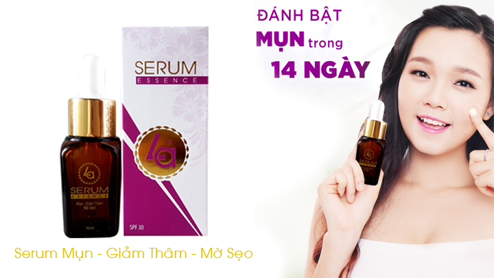Serum mụn  giảm thâm  mờ sẹo LA 10ML