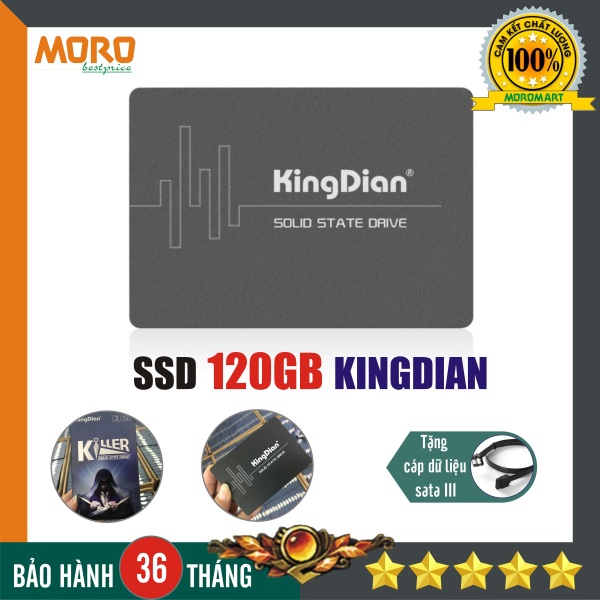 Bảng giá Ổ cứng SSD 120G KingDian - Chính hãng bảo hành 3 năm! Phong Vũ