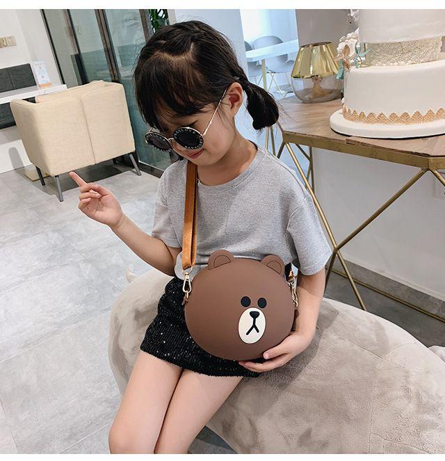 Túi Gấu Brown Silicon Siêu Kute Cho Pé