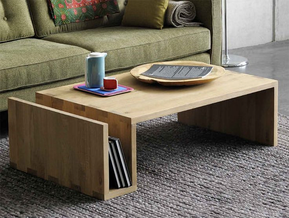 Bàn trà/bàn sofa gỗ công nghiệp Flows 100*50*45cm