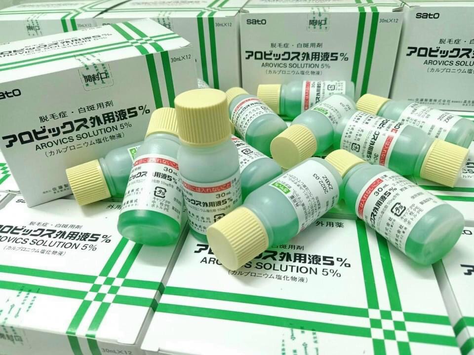Tinh Chất Hỗ Trợ Mọc Tóc Sato Arovics Solutions 30ml của Nhật