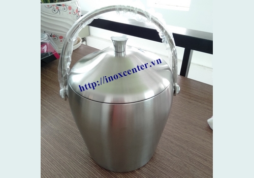 Xô inox ướp đá 2 lớp giữ nhiệt