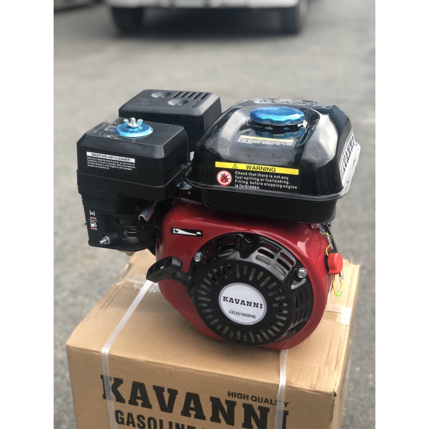 động cơ xăng cốt xéo.