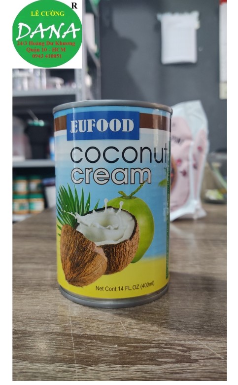 Nước cốt dừa Eufood Thái Lan 400ml