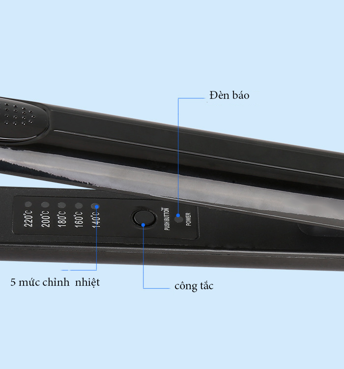 Máy duỗi tóc Kemei km-2139
