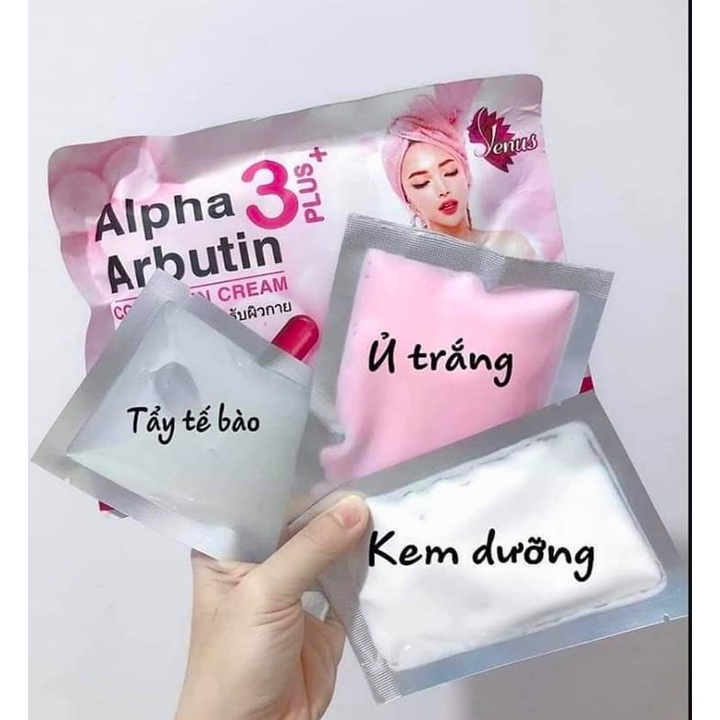 [Chính Hãng] Ủ Trắng Body Alpha Arbutin 3PLUS+ Thái Lan