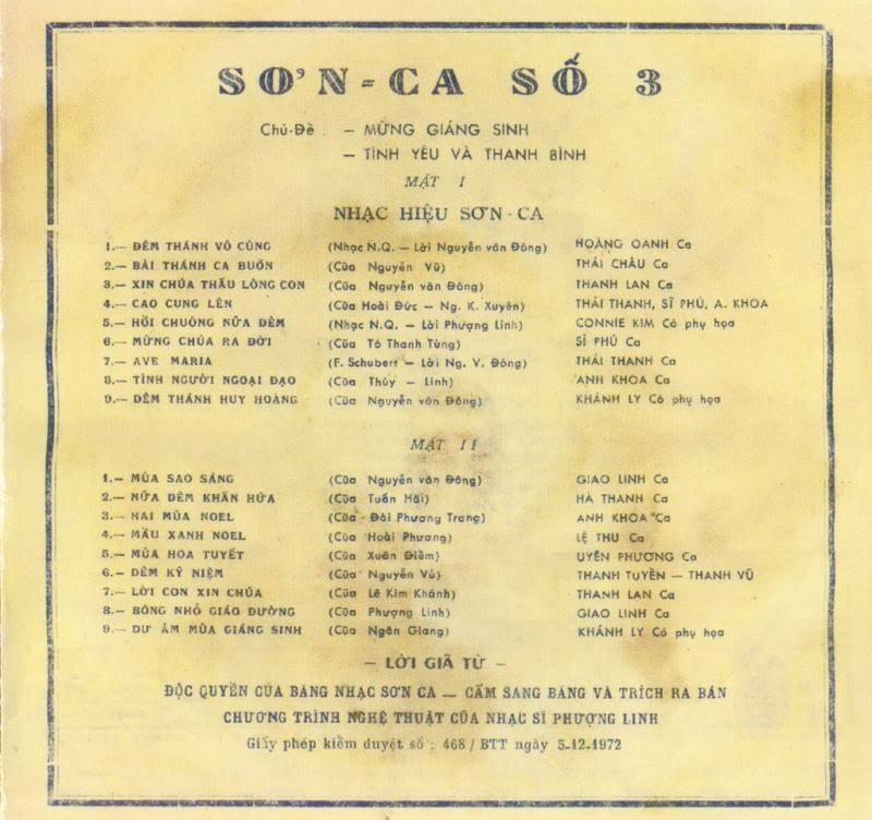 [MDCD] Đĩa Nhạc CD 1975 - Trọn Bộ Sơn Ca 20 Đĩa CD