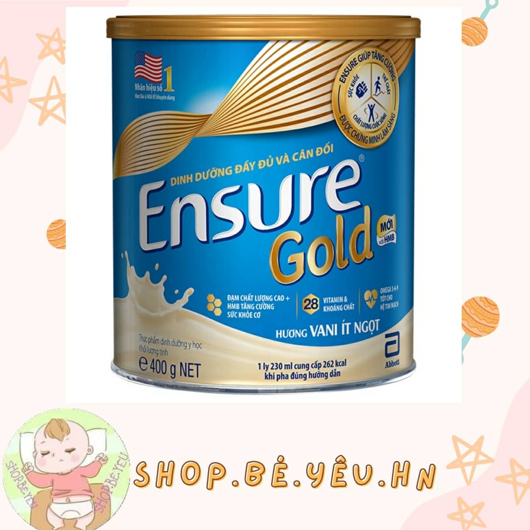 Sữa bột Ensure Gold Abbott 400g