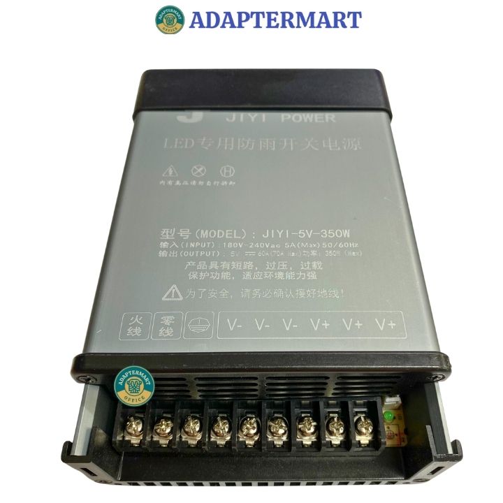 Nguồn tổ ong 5v 70a 350W ngoài trời vỏ nhôm chống nước loại tốt