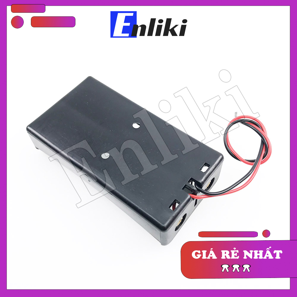 Đế Pin 18650 2P Đấu Nối Tiếp