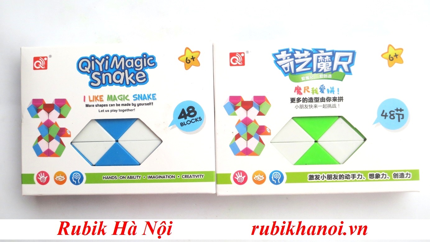 Rubik Qiyi Snake 24 - 72 Đoạn Chất Lượng Cao