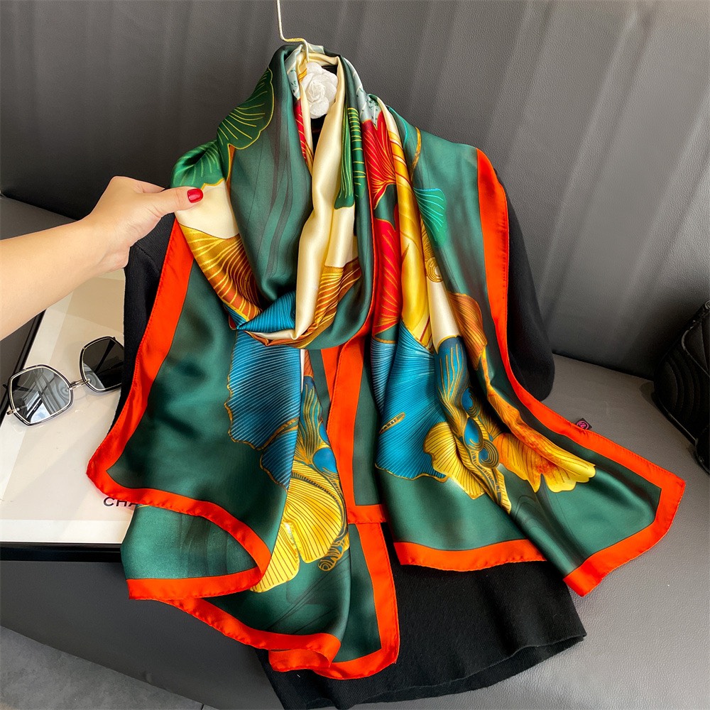 Khăn choàng lụa tơ tằm 180cm*90cm