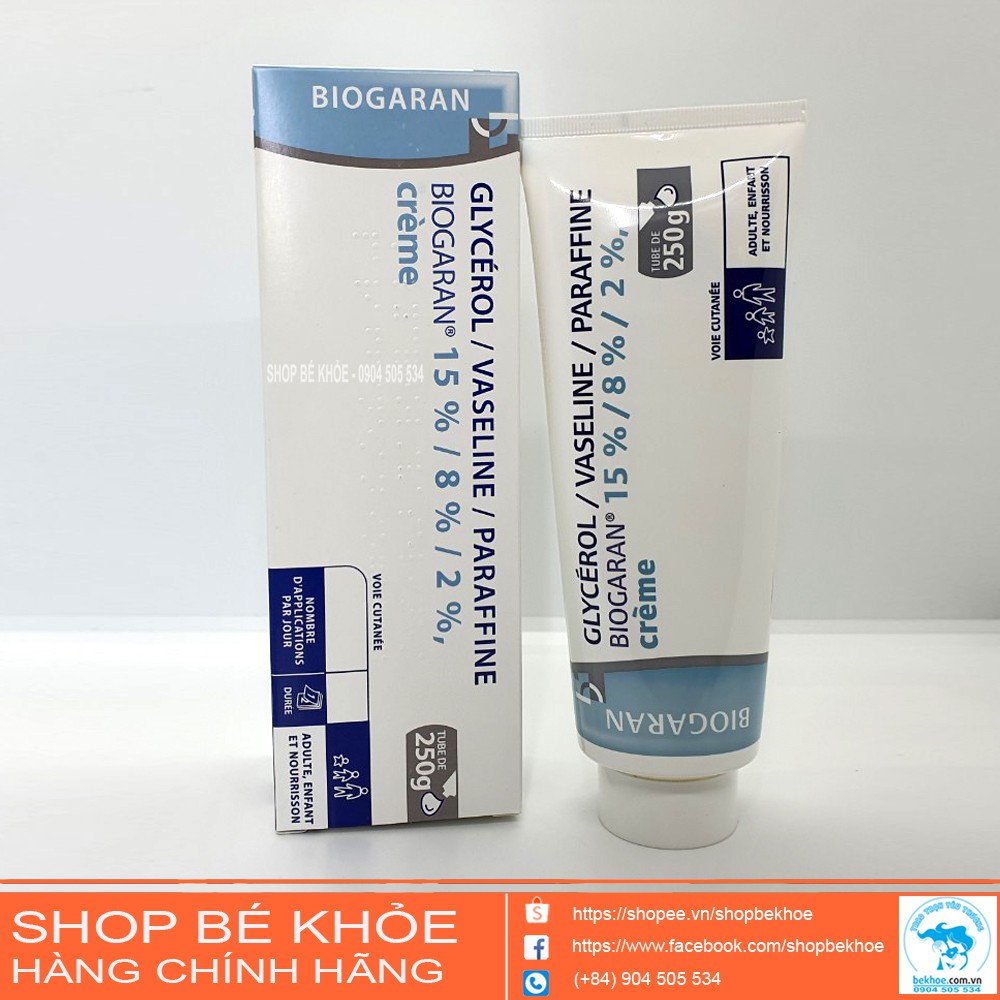 Kem Dexeryl - Glycerol Dưỡng Da Bôi Chàm, Khô Nẻ Da