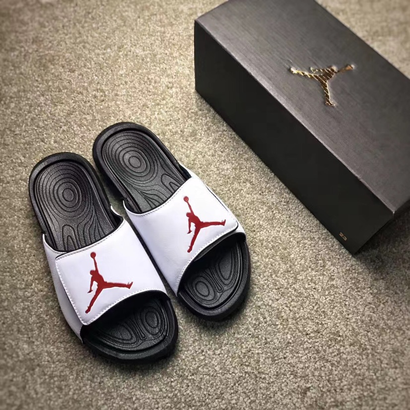 Full Box - Dép Quai Ngang Thể Thao Jordan 6 Đỏ Đen giá rẻ