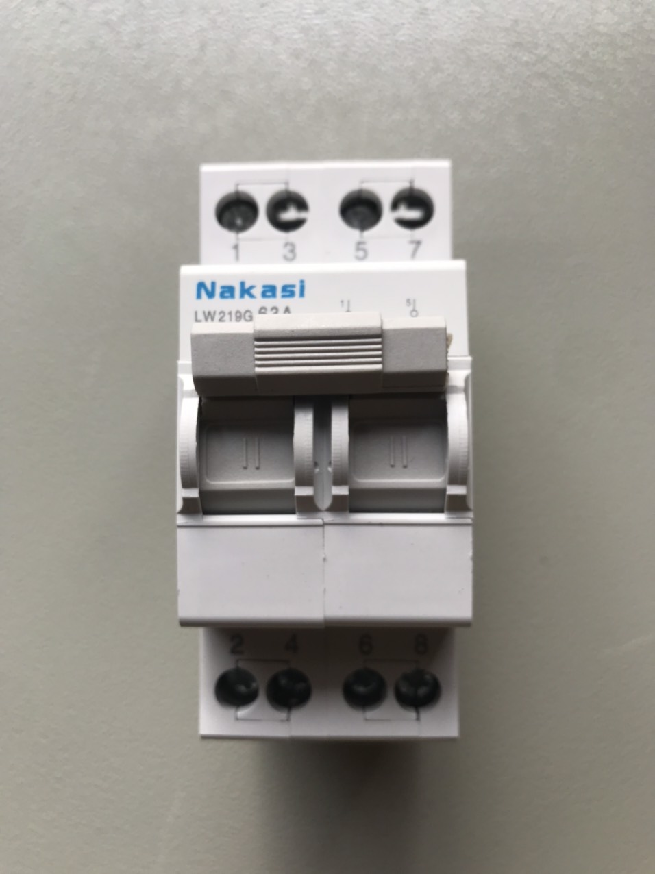 Aptomat đảo chiều của hãng NAKASI 2P 63A