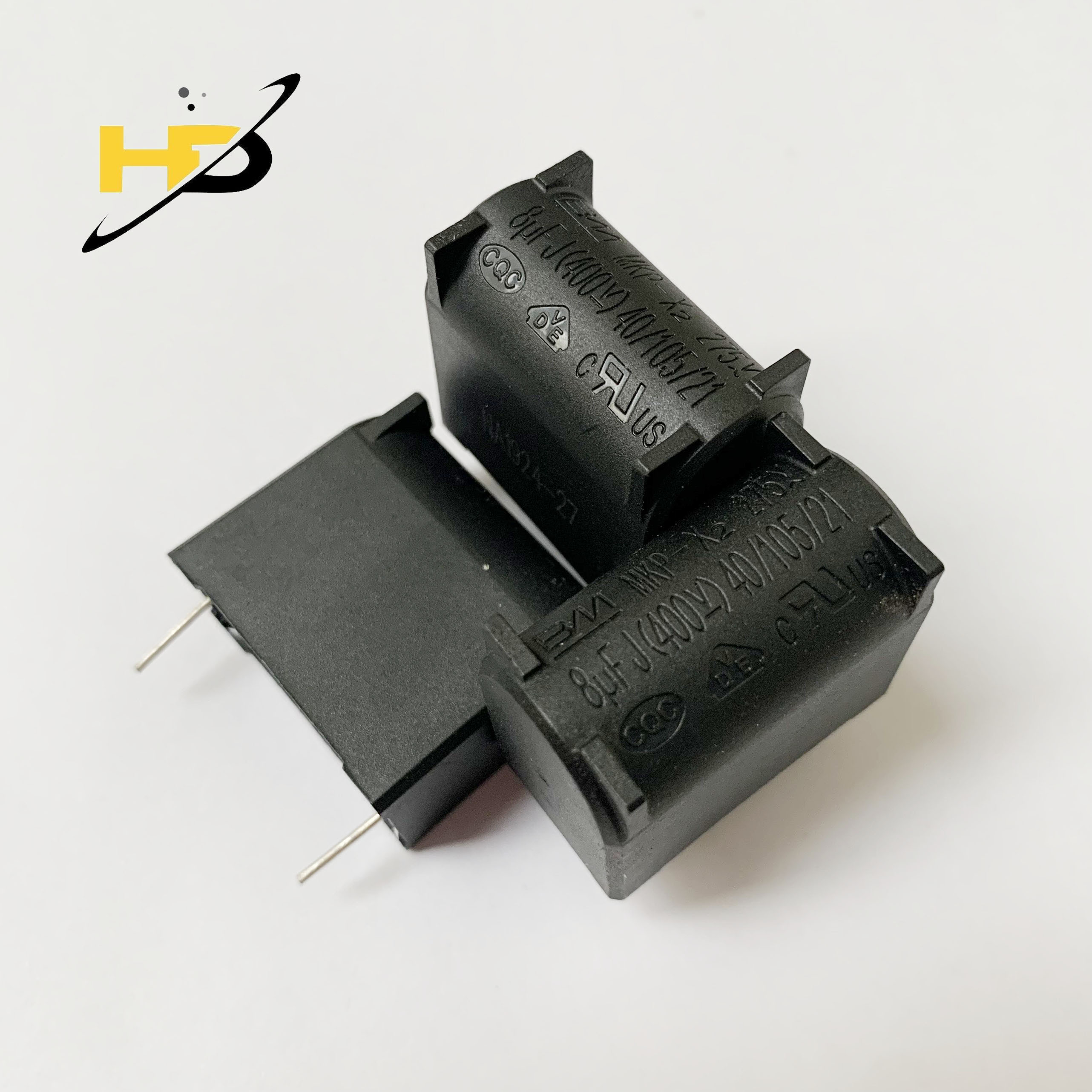 Tụ Bếp Từ 8uF 275VAC 400VDC, Tụ MKP Dáng Đứng