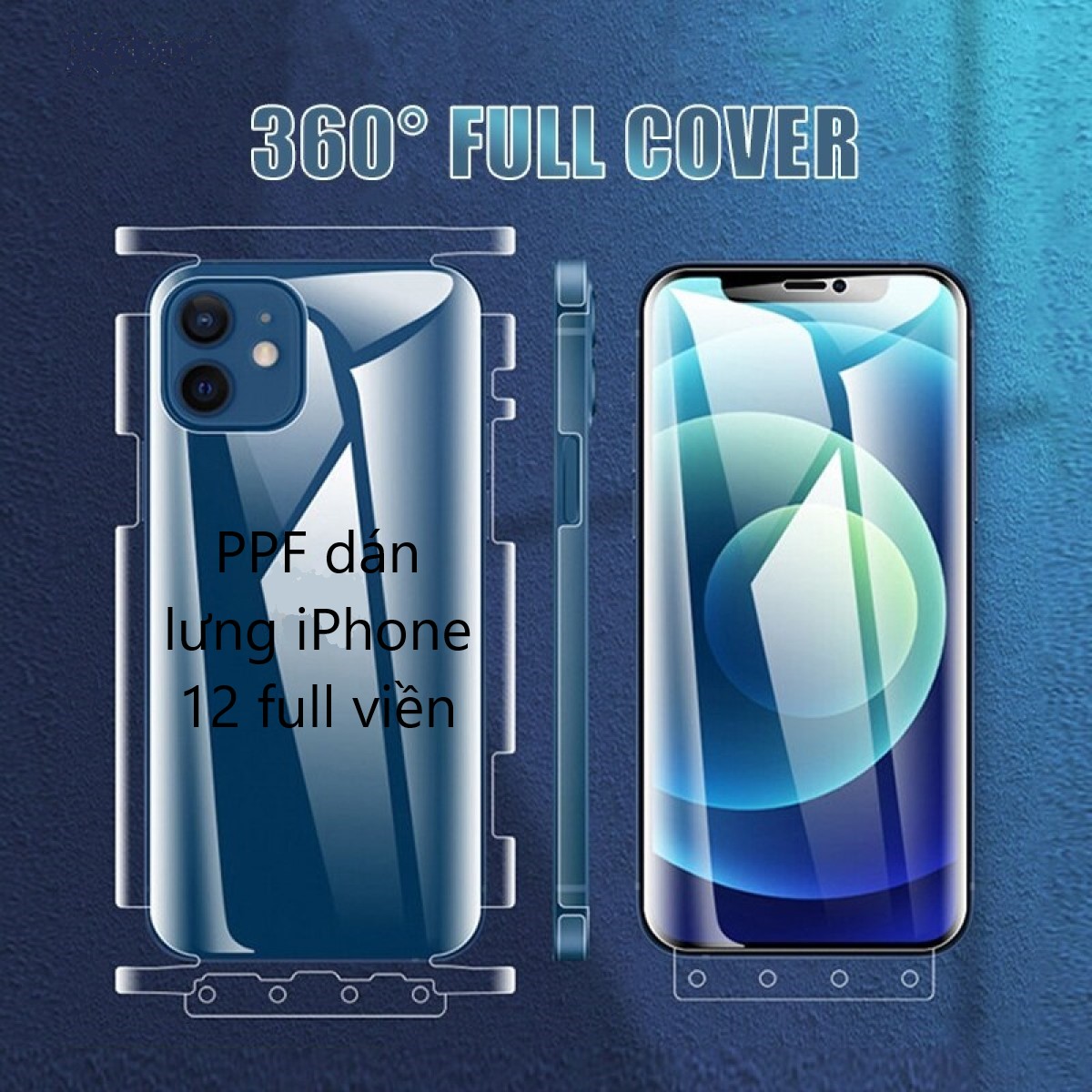 PPF miếng dán mặt lưng iPhone X 11 12 13 14 Pro Max Mini Plus full viền