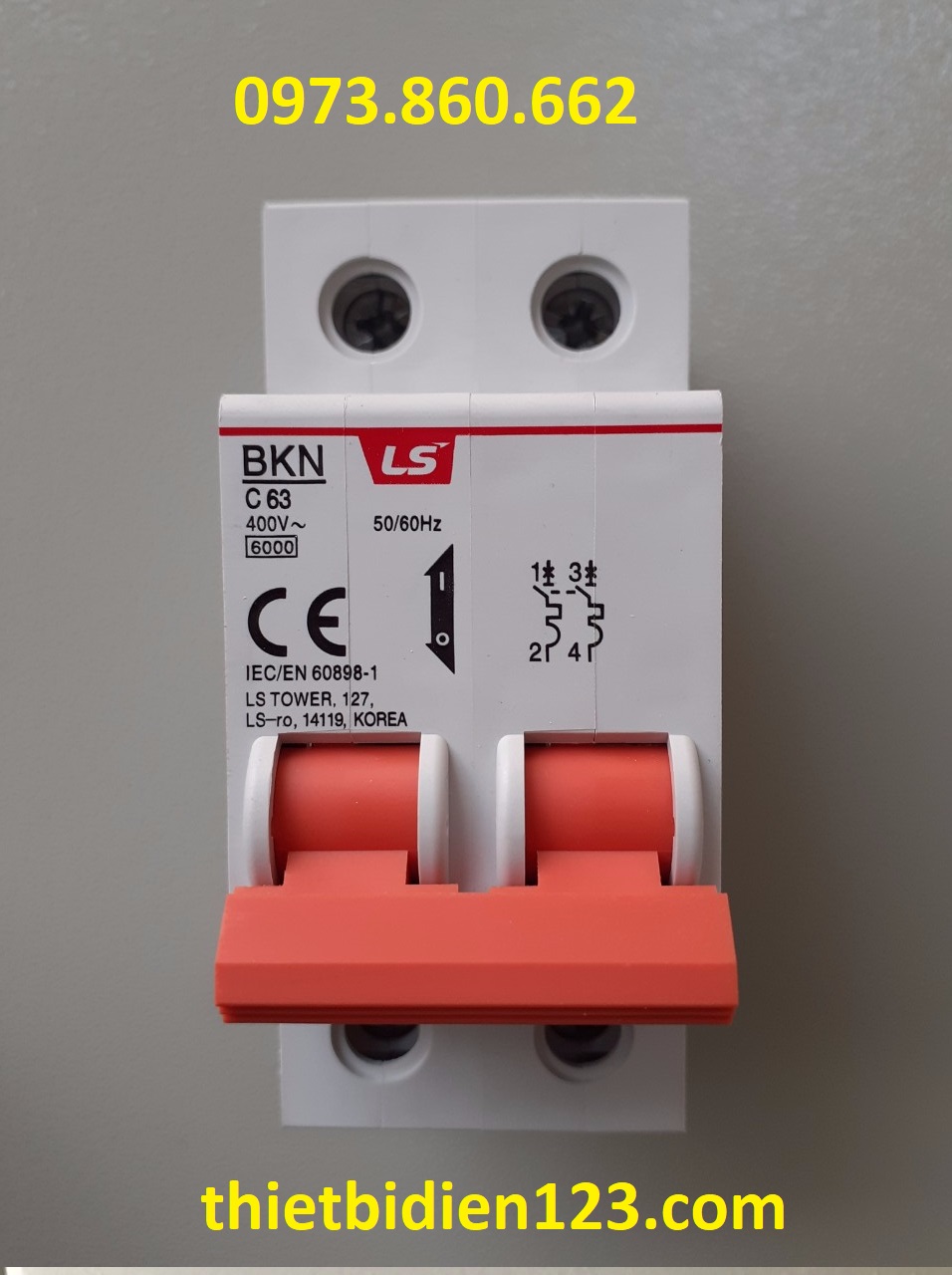 Aptomat LS BKN 2P 10A 16A 20A 25A 32A 40A 63A