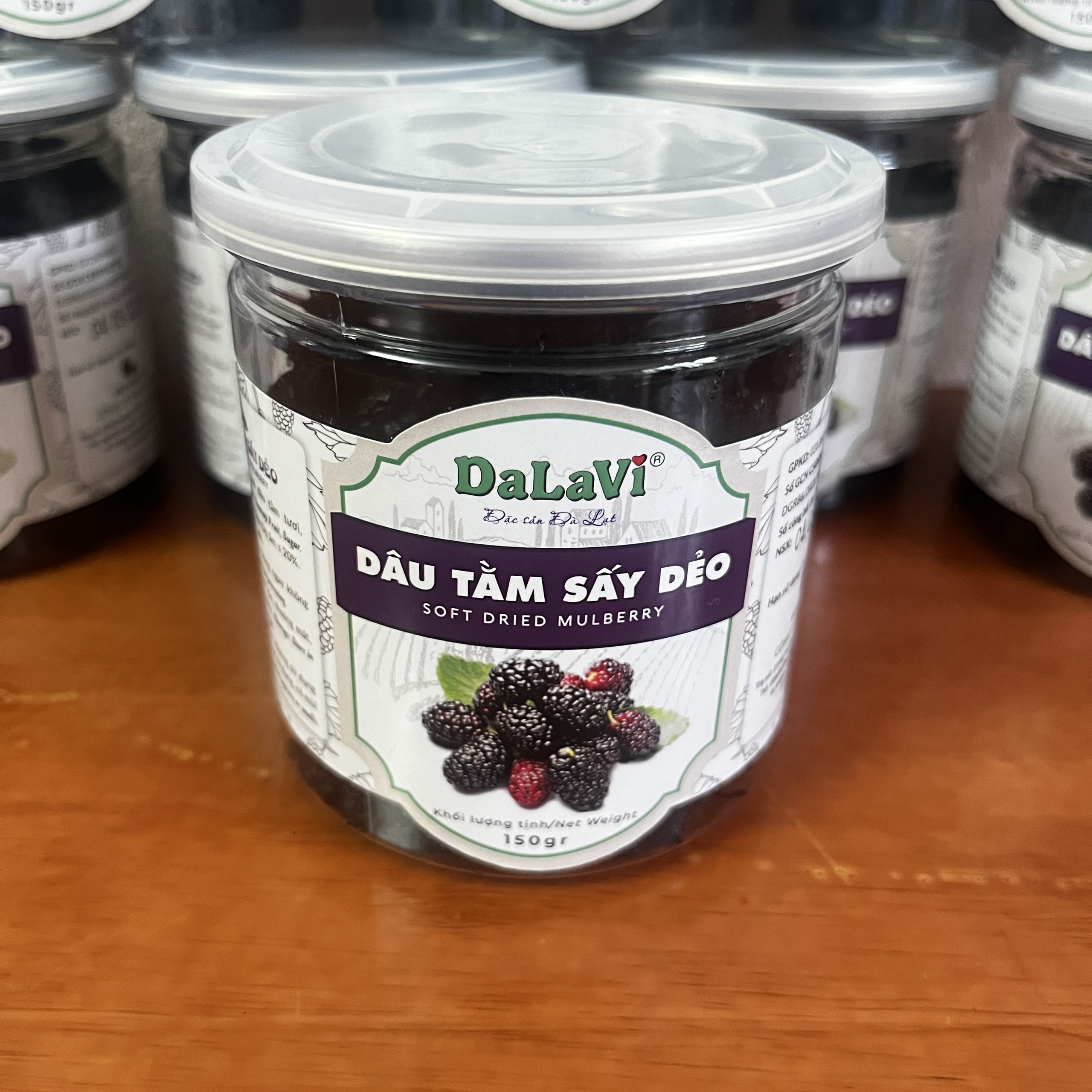 Dâu tằm Đà Lạt sấy dẻo Dalavi 150gr