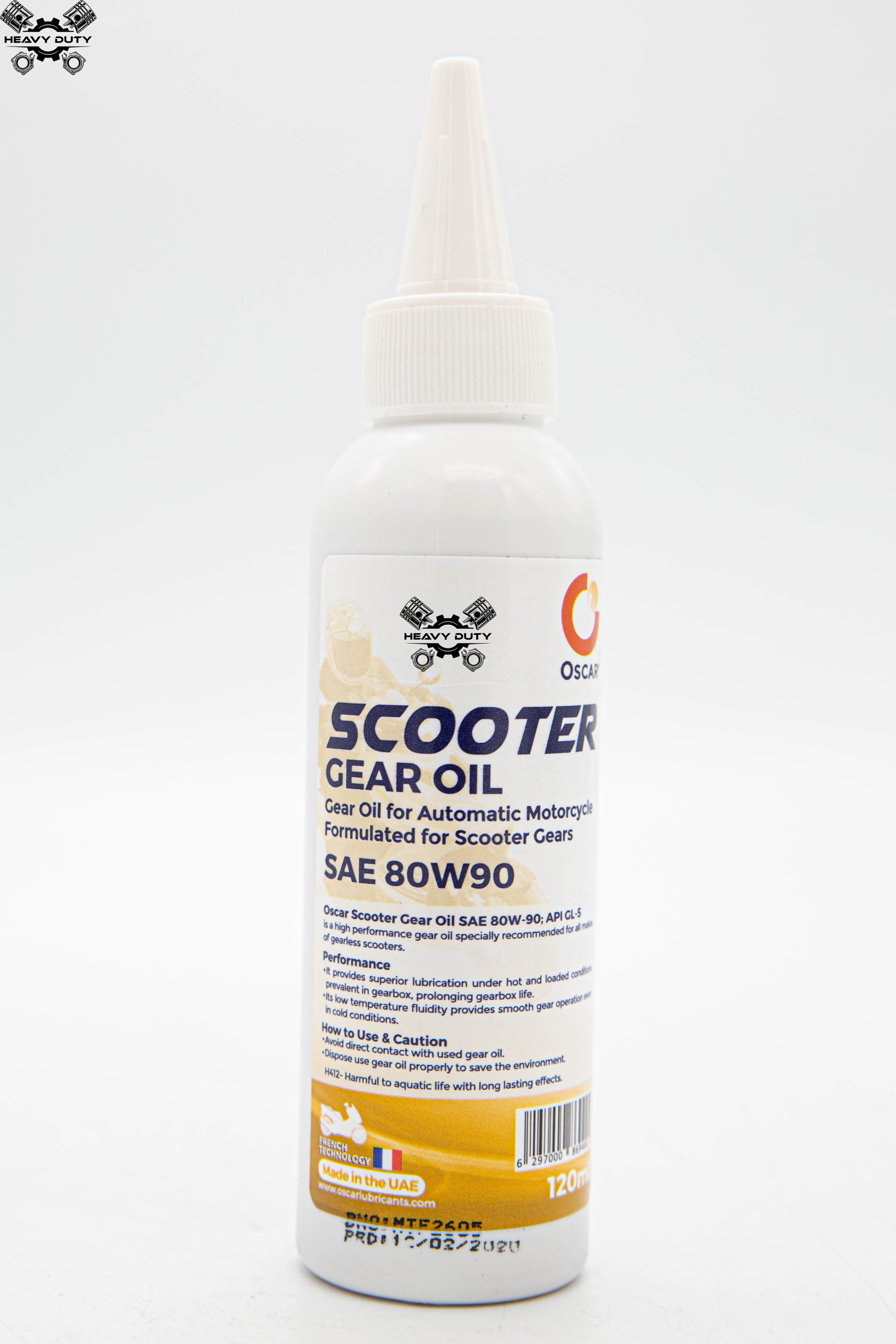 Dầu Hộp Số - Oscar Scooter Gear Oil SAE 80W90 API GL-5