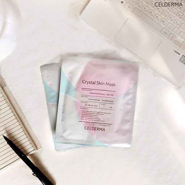 Mặt nạ thạch sinh học Celderma Ninetalks Hydrogel Mask