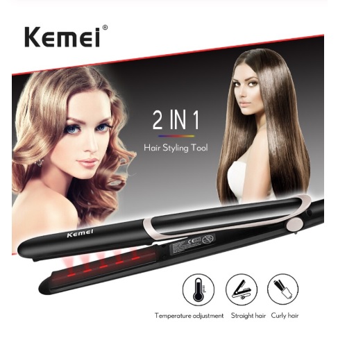Máy Duỗi Tóc Bảng Nhỏ Kemei KM 2219