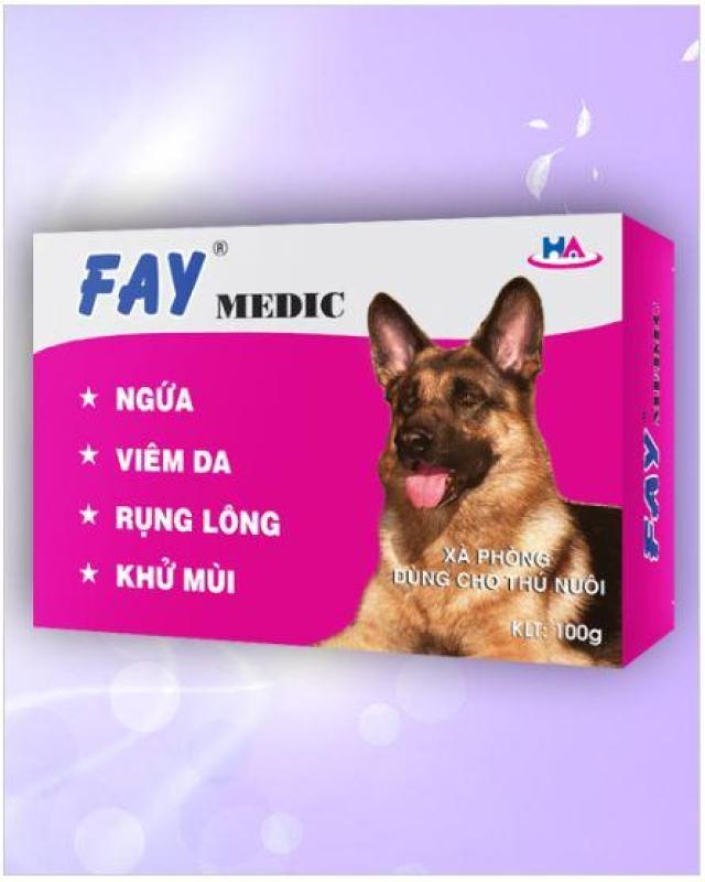 Xà Bông ASA FAY Medic 100g cho thú cưng