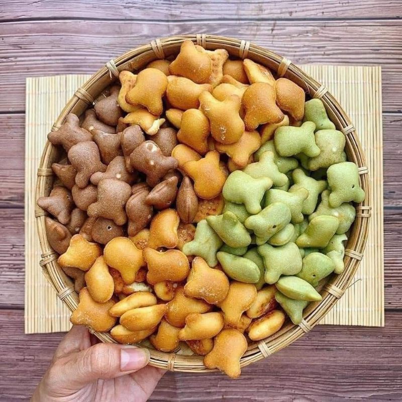 500Gram Bánh Gấu Nhân Kem Thiên Hồng