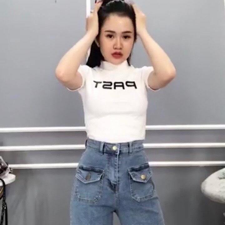 [HCM]ÁO THUN CỔ LỌ THUN BORIP SIÊU XINH M002