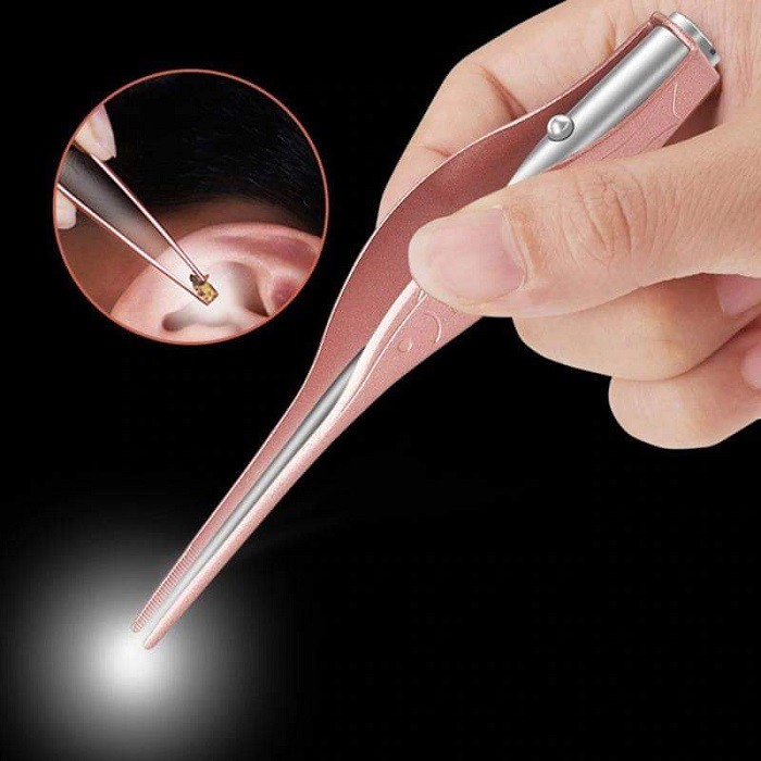 Dụng cụ gắp và lấy ráy tai có đèn 3in1