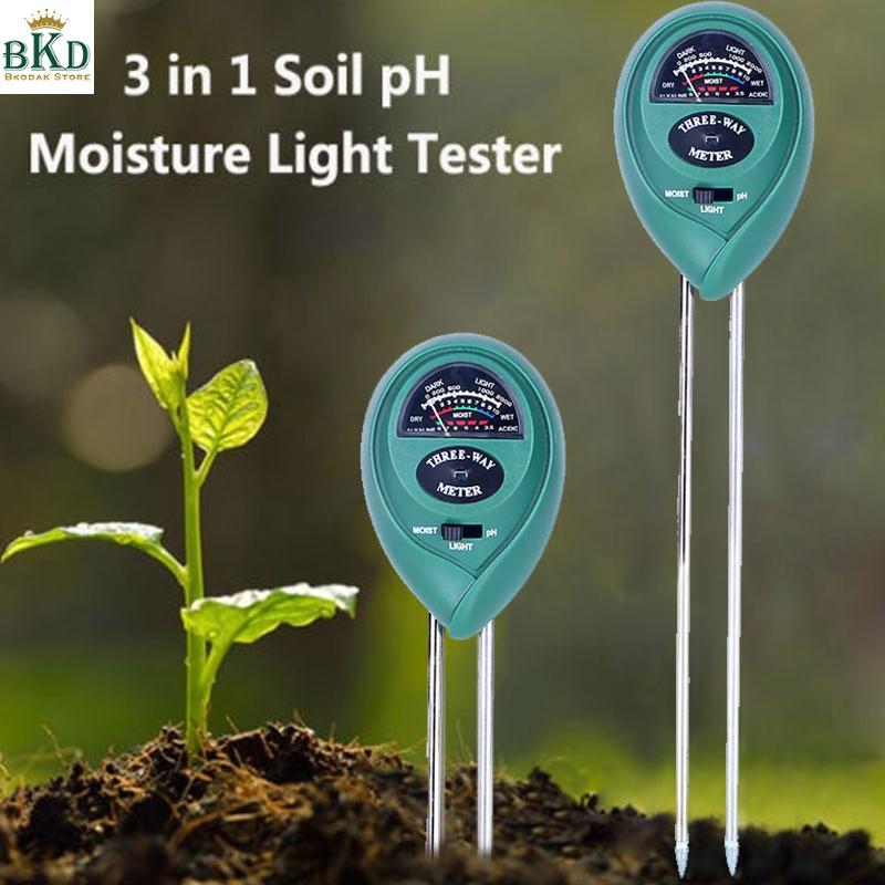 Máy đo dụng cụ đo độ PH đất 3 trong 1 cầm tay cho kết quả nhanh