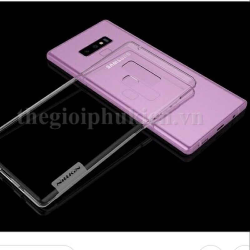 Ốp lưng dẻo cho Galaxy Note 9 Hiệu Nillkin chính hãng.
