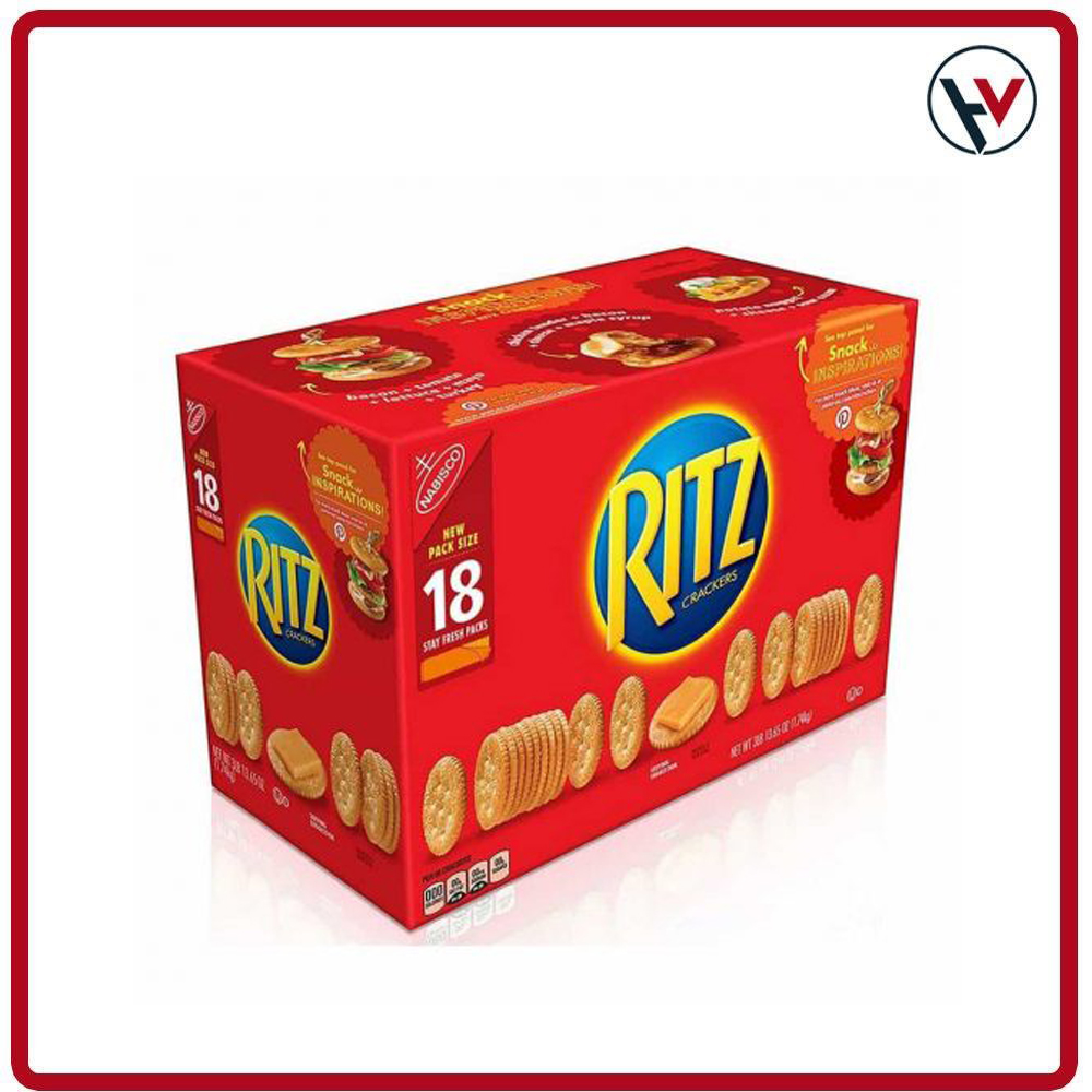 [Date 5.2024] Bánh Quy Ritz Crackers (18 gói) 1.74kg
