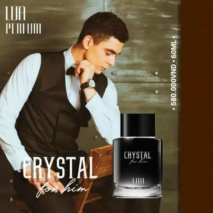 NƯỚC HOA LUA CRYSTAL FOR HIM 60ML CHÍNH HÃNG