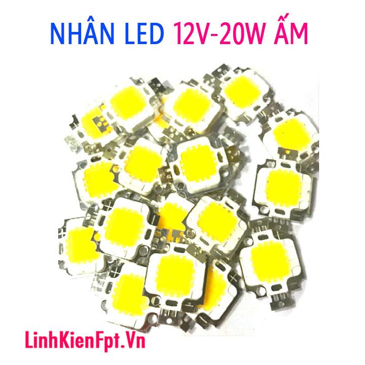 Nhân Led 12V 20W Sáng Ấm Đủ Công Suất