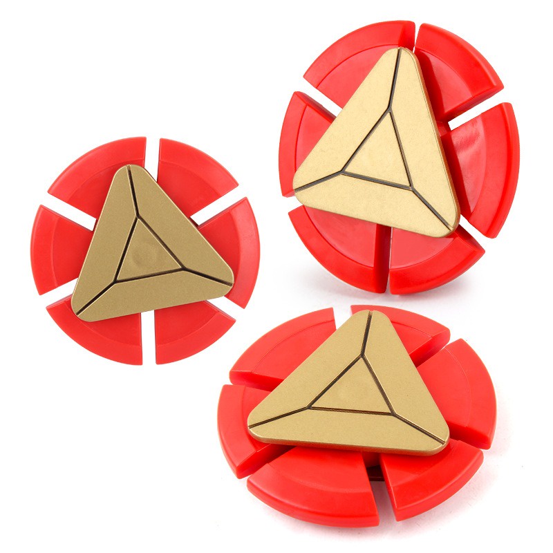 Con Quay Đồ Chơi Fidget Spinner Edc Phát Sáng Giúp Giảm Stress