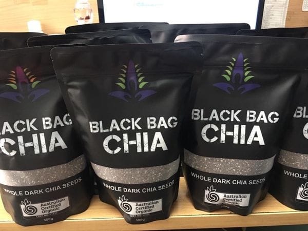 [HCM]Hạt Chia Úc BLACK BAG CHIA  túi 500g