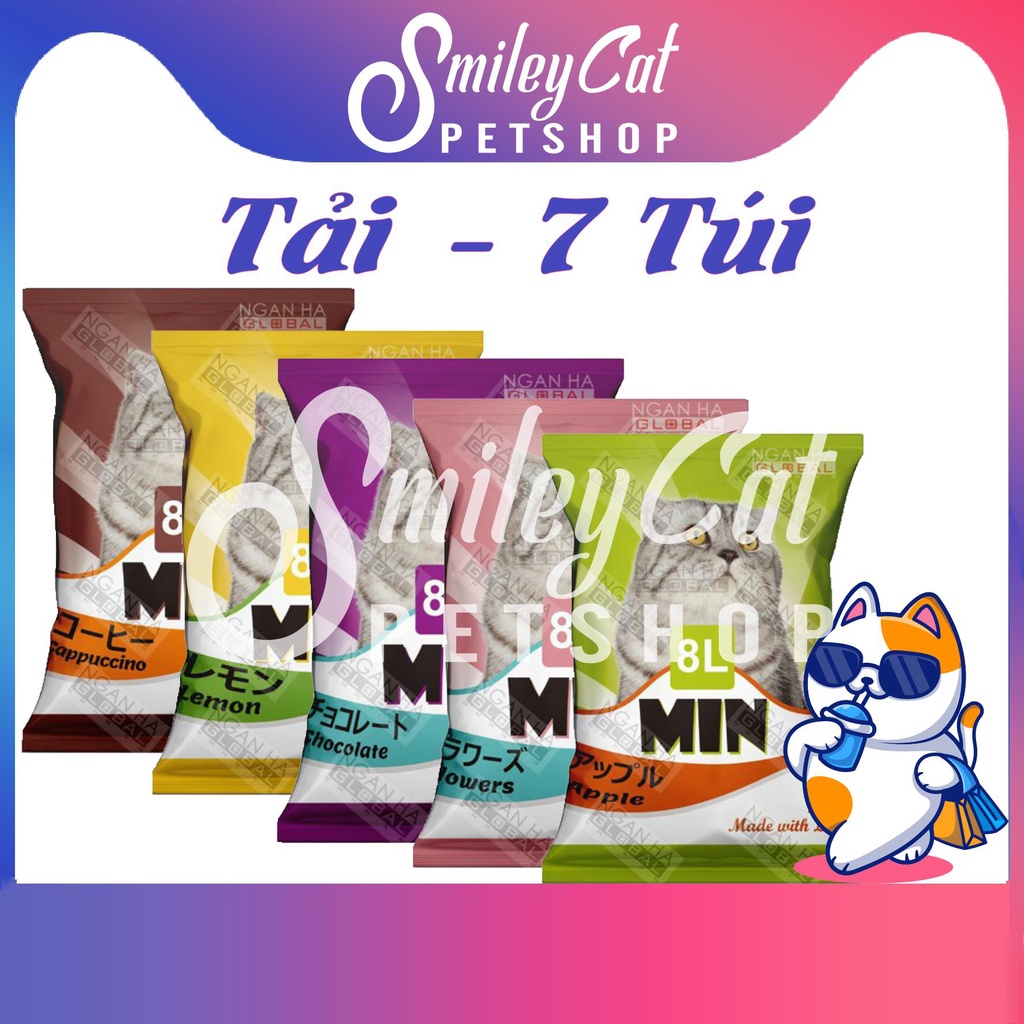 [Giao Hỏa Tốc 2h] Cát Min - Cát vệ sinh cho mèo - Cát đất sét