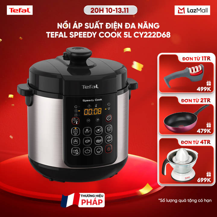 Nồi áp suất điện đa năng Tefal Speedy…