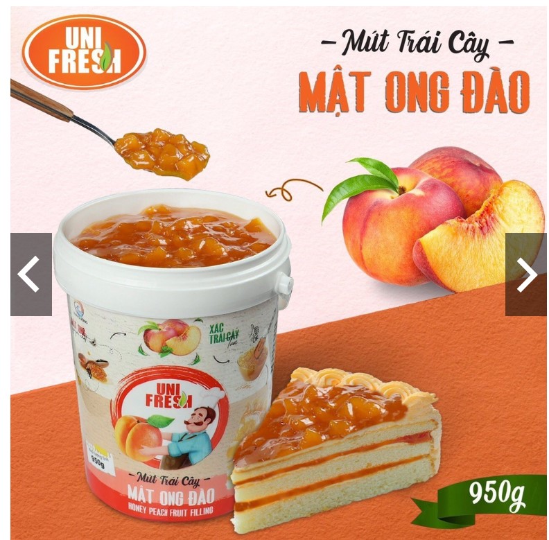 Mứt Trái Cây UNIFRESH nhiều vị 950g